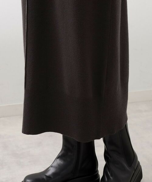 THE SHOP TK / ザ ショップ ティーケー ロング・マキシ丈ワンピース | 優秀ふわふわベスト＆ニットワンピース【毛玉になりにくい/静電気防止/洗える】 | 詳細15