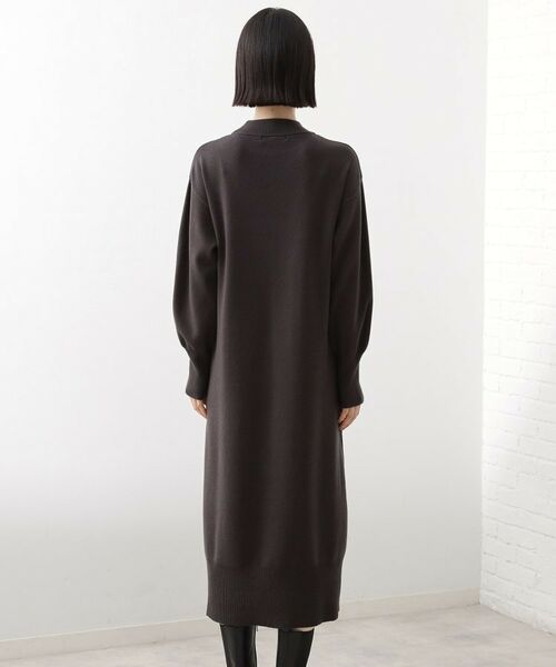 THE SHOP TK / ザ ショップ ティーケー ロング・マキシ丈ワンピース | 優秀ふわふわベスト＆ニットワンピース【毛玉になりにくい/静電気防止/洗える】 | 詳細20