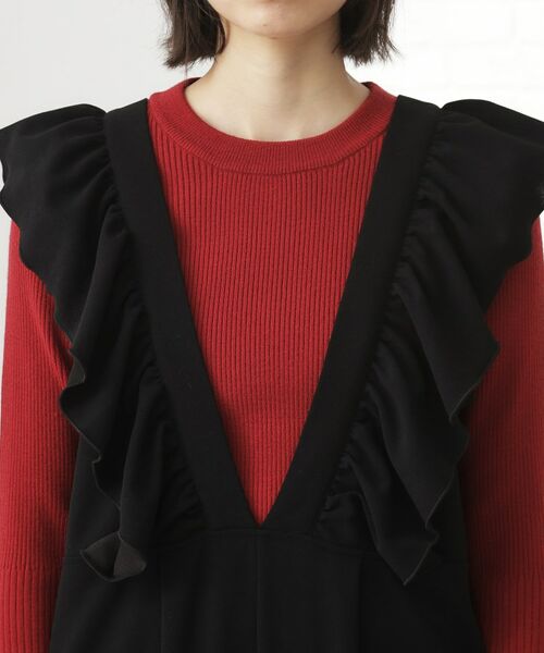 THE SHOP TK / ザ ショップ ティーケー サロペット・オールインワン | 【シーズンレス】フリルオールインワン | 詳細12