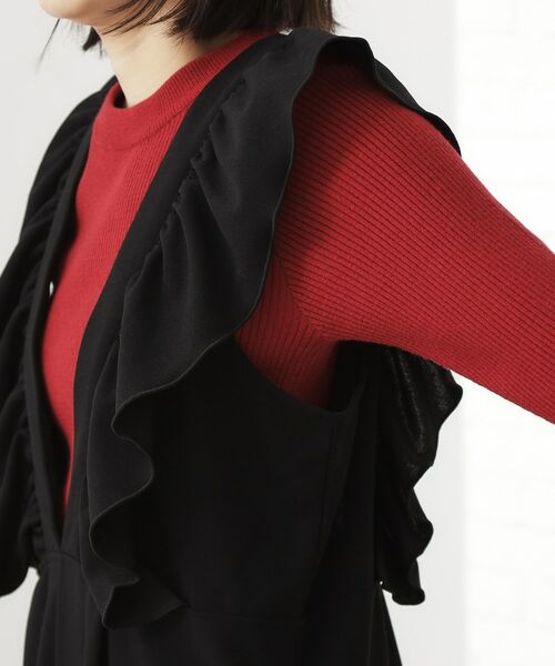 THE SHOP TK / ザ ショップ ティーケー サロペット・オールインワン | 【シーズンレス】フリルオールインワン | 詳細14