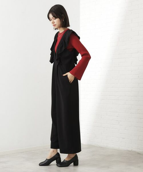 THE SHOP TK / ザ ショップ ティーケー サロペット・オールインワン | 【シーズンレス】フリルオールインワン | 詳細2