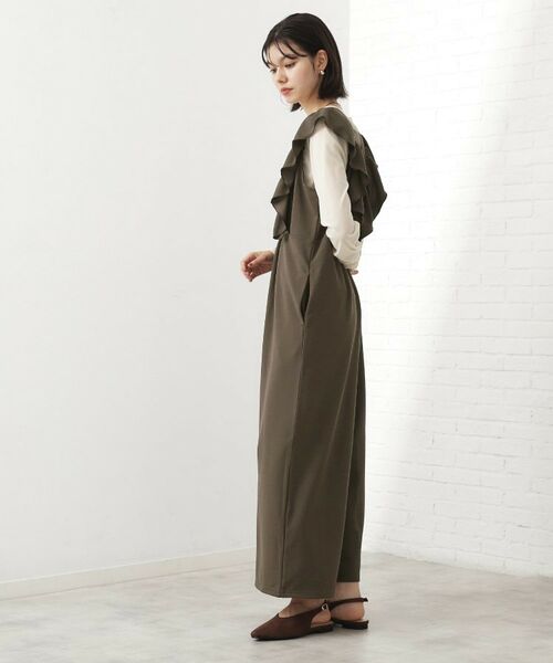 THE SHOP TK / ザ ショップ ティーケー サロペット・オールインワン | 【シーズンレス】フリルオールインワン | 詳細6