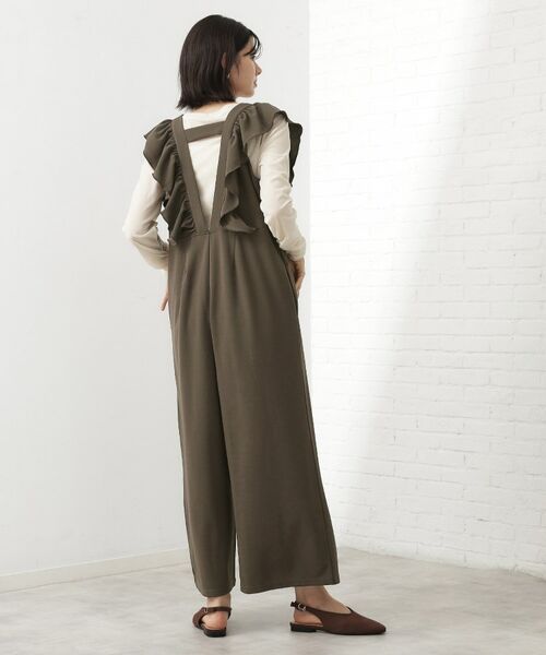 THE SHOP TK / ザ ショップ ティーケー サロペット・オールインワン | 【シーズンレス】フリルオールインワン | 詳細7