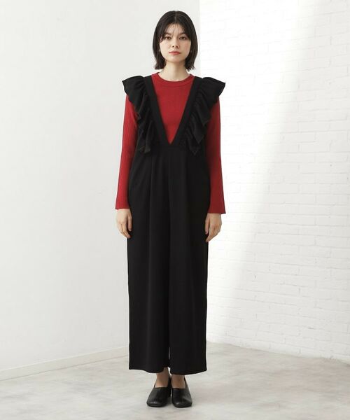 THE SHOP TK / ザ ショップ ティーケー サロペット・オールインワン | 【シーズンレス】フリルオールインワン | 詳細9