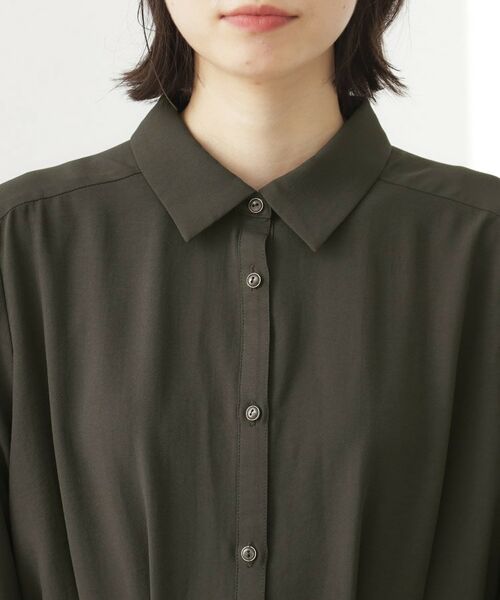 THE SHOP TK / ザ ショップ ティーケー ロング・マキシ丈ワンピース | 【即戦力】フィット&フレア長袖ワンピース | 詳細11