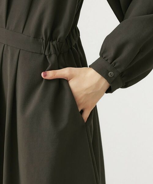 THE SHOP TK / ザ ショップ ティーケー ロング・マキシ丈ワンピース | 【即戦力】フィット&フレア長袖ワンピース | 詳細14