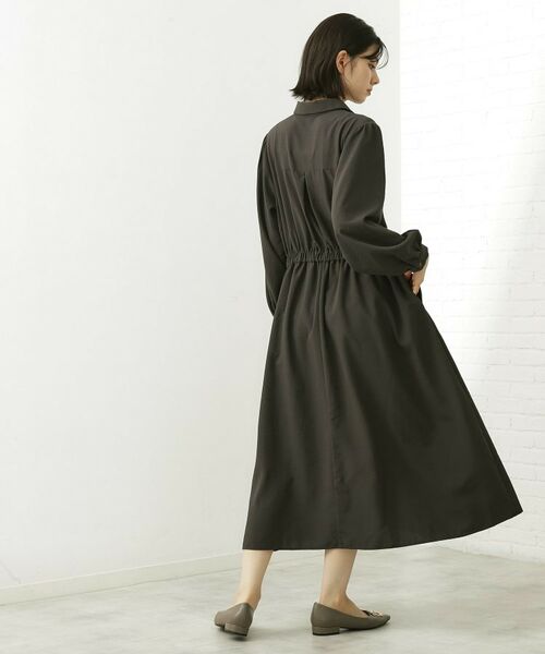 THE SHOP TK / ザ ショップ ティーケー ロング・マキシ丈ワンピース | 【即戦力】フィット&フレア長袖ワンピース | 詳細6