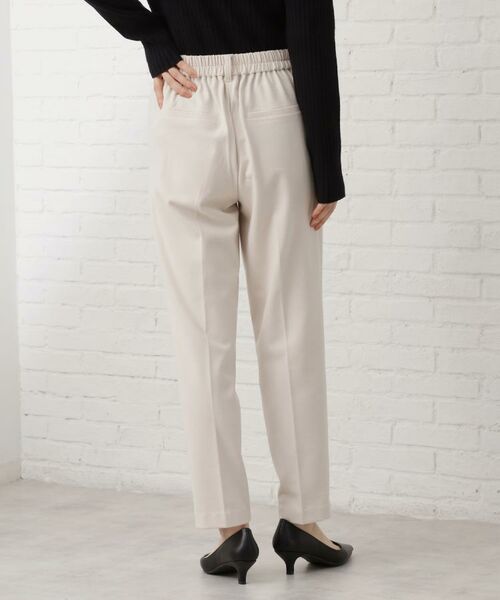 THE SHOP TK / ザ ショップ ティーケー パンツ | 【着丈選べる/XS～XLサイズ】あったか裏起毛テーパードパンツ | 詳細23