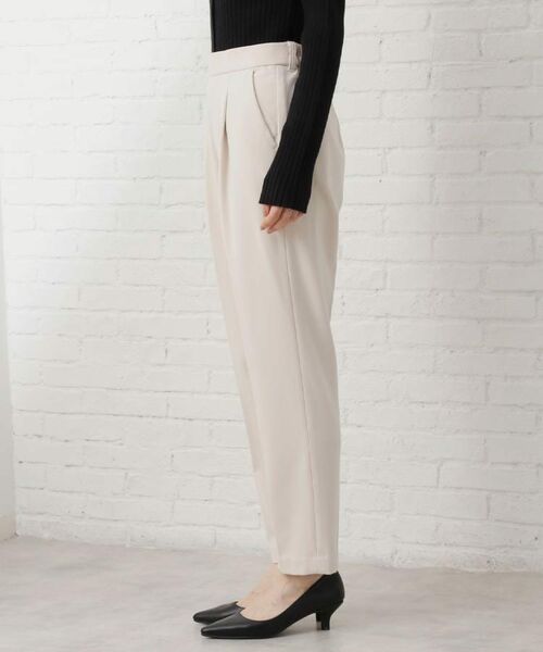 THE SHOP TK / ザ ショップ ティーケー パンツ | 【着丈選べる/XS～XLサイズ】あったか裏起毛テーパードパンツ | 詳細25