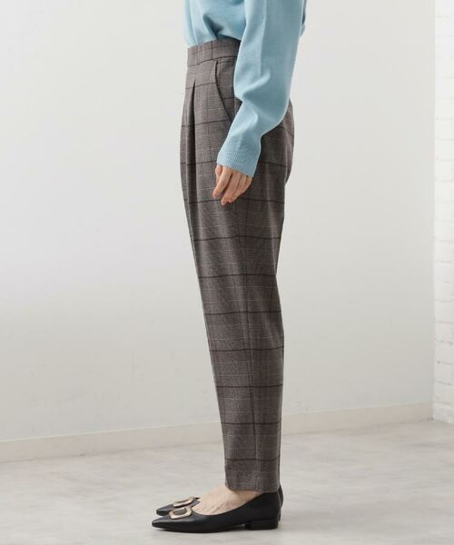 THE SHOP TK / ザ ショップ ティーケー パンツ | 【着丈選べる/XS～XLサイズ】あったか裏起毛テーパードパンツ | 詳細8