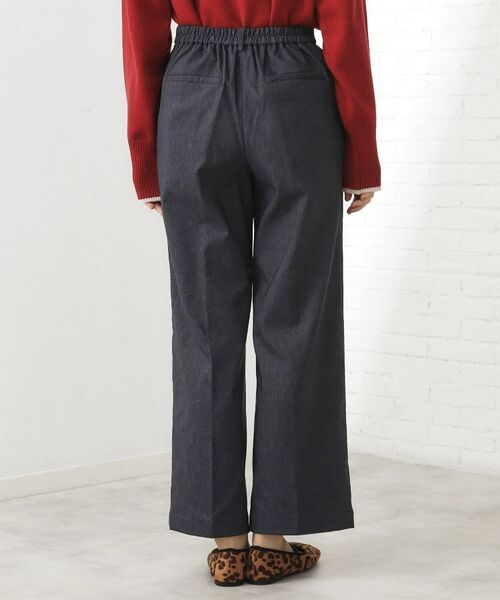 THE SHOP TK / ザ ショップ ティーケー パンツ | 【ラクで快適】ハイパーストレッチ あったか裏起毛ワイドパンツ | 詳細19