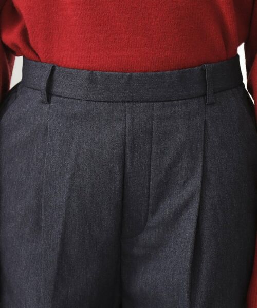 THE SHOP TK / ザ ショップ ティーケー パンツ | 【ラクで快適】ハイパーストレッチ あったか裏起毛ワイドパンツ | 詳細20