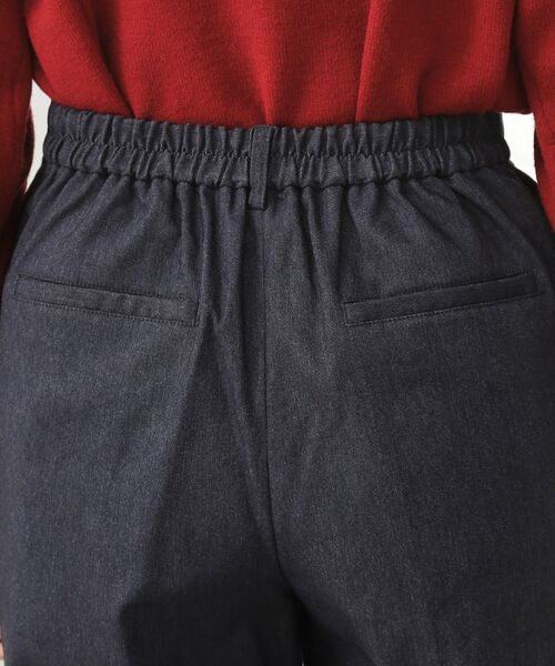 THE SHOP TK / ザ ショップ ティーケー パンツ | 【ラクで快適】ハイパーストレッチ あったか裏起毛ワイドパンツ | 詳細21