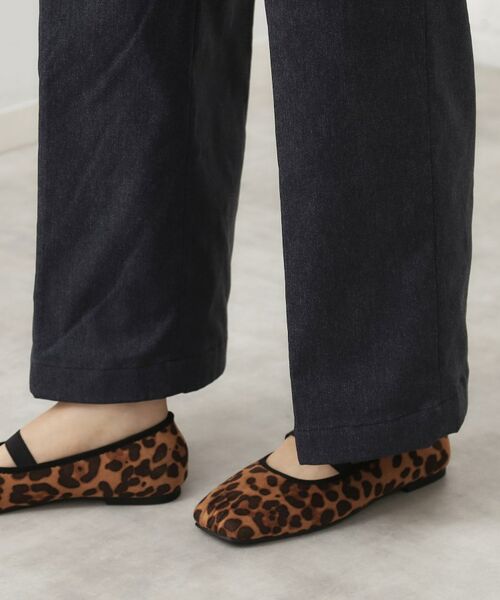 THE SHOP TK / ザ ショップ ティーケー パンツ | 【ラクで快適】ハイパーストレッチ あったか裏起毛ワイドパンツ | 詳細23