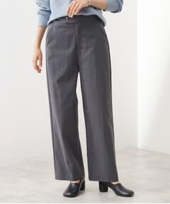 THE SHOP TK / ザ ショップ ティーケー パンツ | ワイドチノパンツ【洗える】