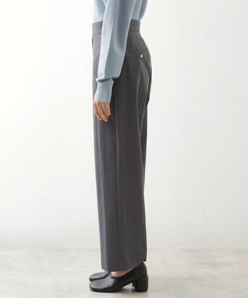 THE SHOP TK / ザ ショップ ティーケー パンツ | ワイドチノパンツ【洗える】 | 詳細12