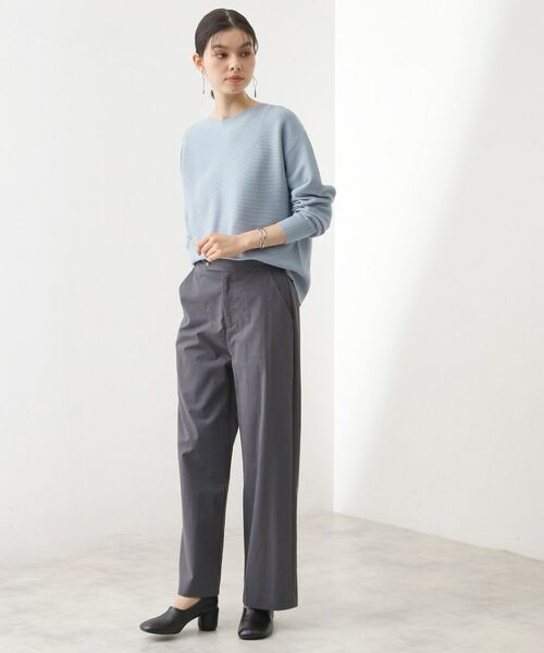 THE SHOP TK / ザ ショップ ティーケー パンツ | ワイドチノパンツ【洗える】 | 詳細5
