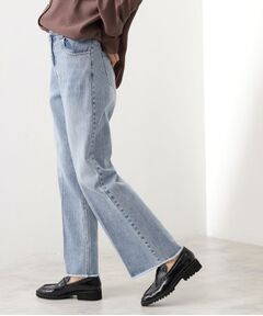 THE SHOP TK / ザ ショップ ティーケー デニムパンツ | デニムフレアパンツ【洗濯機可】