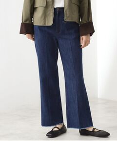 THE SHOP TK / ザ ショップ ティーケー デニムパンツ | デニムフレアパンツ【洗濯機可】