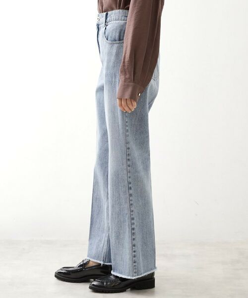 THE SHOP TK / ザ ショップ ティーケー デニムパンツ | デニムフレアパンツ【洗濯機可】 | 詳細10