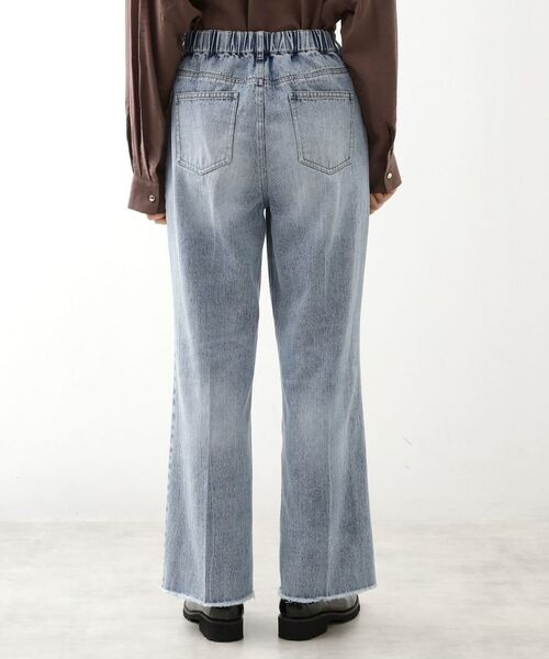 THE SHOP TK / ザ ショップ ティーケー デニムパンツ | デニムフレアパンツ【洗濯機可】 | 詳細11