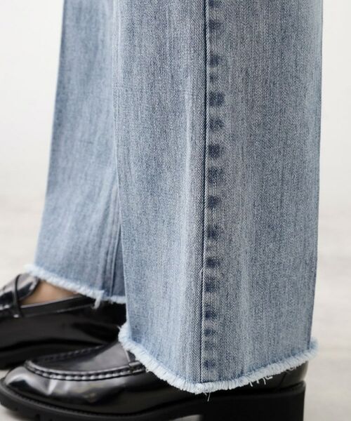 THE SHOP TK / ザ ショップ ティーケー デニムパンツ | デニムフレアパンツ【洗濯機可】 | 詳細15