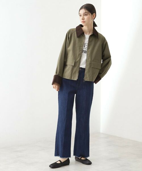 THE SHOP TK / ザ ショップ ティーケー デニムパンツ | デニムフレアパンツ【洗濯機可】 | 詳細6