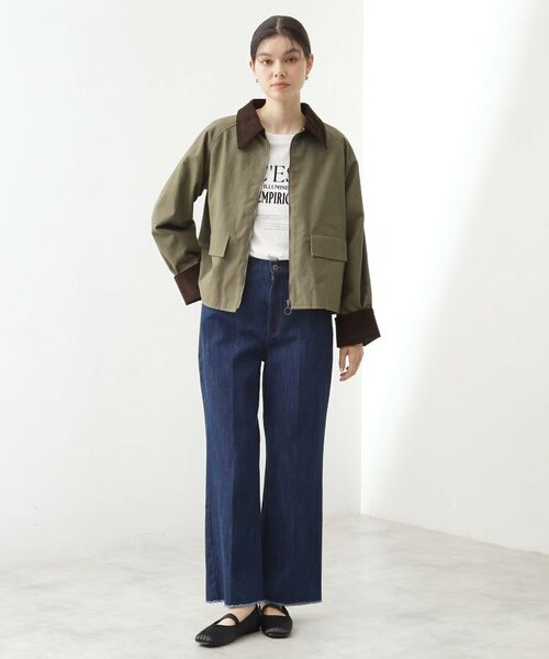 THE SHOP TK / ザ ショップ ティーケー デニムパンツ | デニムフレアパンツ【洗濯機可】 | 詳細7