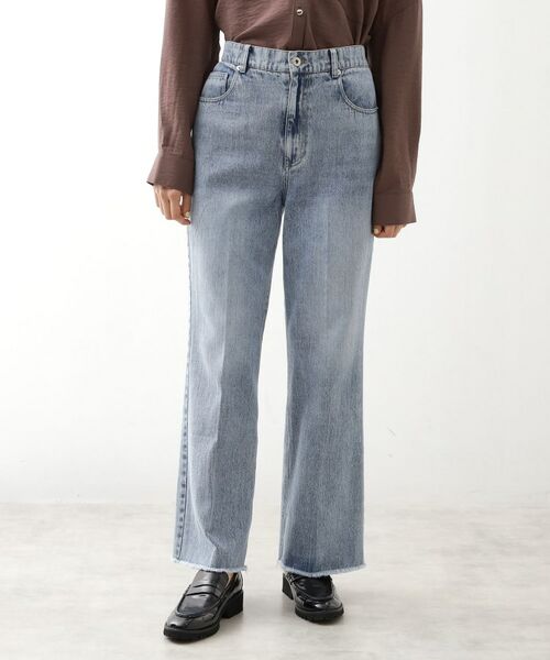 THE SHOP TK / ザ ショップ ティーケー デニムパンツ | デニムフレアパンツ【洗濯機可】 | 詳細9