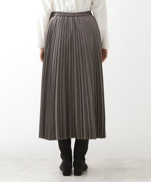 THE SHOP TK / ザ ショップ ティーケー ロング・マキシ丈スカート | スエードプリーツスカート【洗える】 | 詳細12