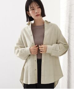 THE SHOP TK / ザ ショップ ティーケー シャツ・ブラウス | インしてる風にも着られるチェックシャツ