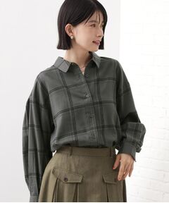 THE SHOP TK / ザ ショップ ティーケー シャツ・ブラウス | インしてる風にも着られるチェックシャツ