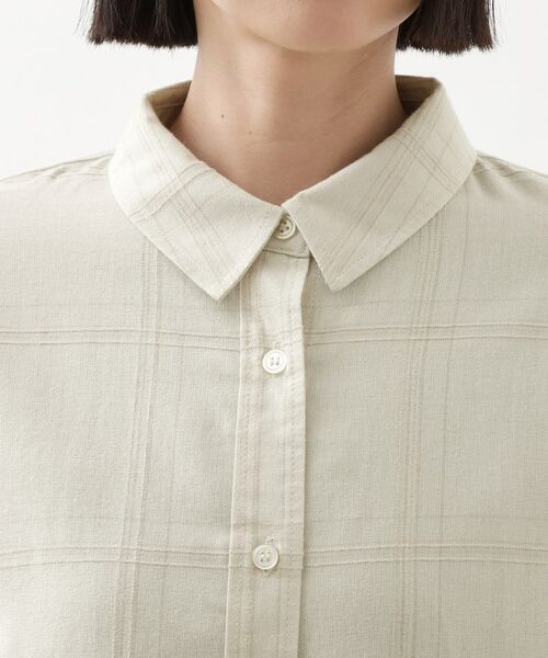 THE SHOP TK / ザ ショップ ティーケー シャツ・ブラウス | インしてる風にも着られるチェックシャツ | 詳細12