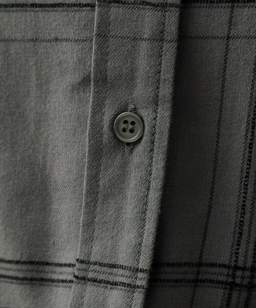 THE SHOP TK / ザ ショップ ティーケー シャツ・ブラウス | インしてる風にも着られるチェックシャツ | 詳細4