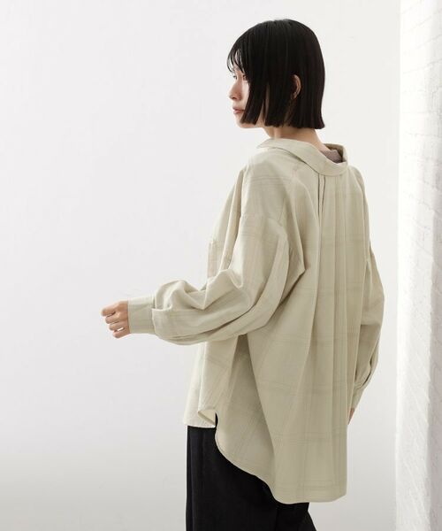 THE SHOP TK / ザ ショップ ティーケー シャツ・ブラウス | インしてる風にも着られるチェックシャツ | 詳細6