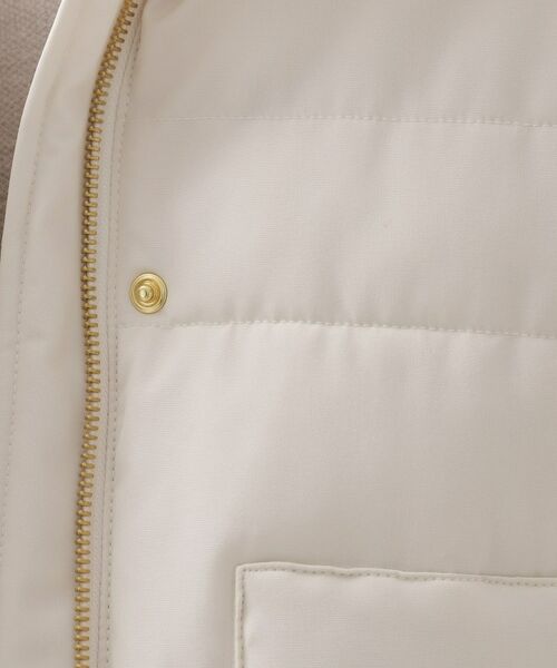 THE SHOP TK / ザ ショップ ティーケー その他アウター | 【すっきり見えシルエット】上品ふわもこ中綿ブルゾン | 詳細12