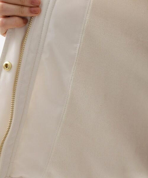 THE SHOP TK / ザ ショップ ティーケー その他アウター | 【すっきり見えシルエット】上品ふわもこ中綿ブルゾン | 詳細13