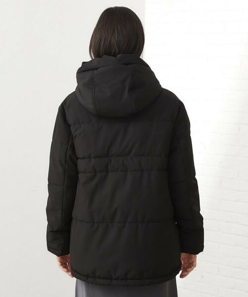 THE SHOP TK / ザ ショップ ティーケー その他アウター | 【すっきり見えシルエット】上品ふわもこ中綿ブルゾン | 詳細24