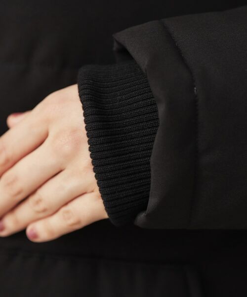 THE SHOP TK / ザ ショップ ティーケー その他アウター | 【すっきり見えシルエット】上品ふわもこ中綿ブルゾン | 詳細29