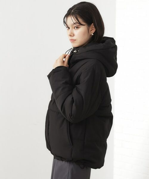 THE SHOP TK / ザ ショップ ティーケー その他アウター | 【すっきり見えシルエット】上品ふわもこ中綿ブルゾン | 詳細4