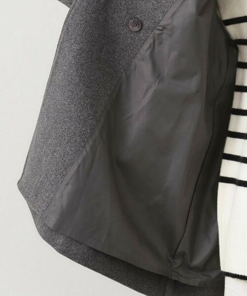 THE SHOP TK / ザ ショップ ティーケー その他アウター | クラシカルな装い ウールライクスタンドカラーコート | 詳細19