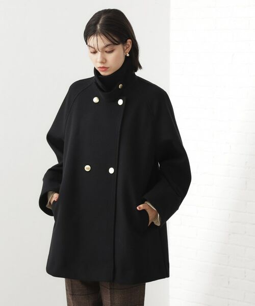 THE SHOP TK / ザ ショップ ティーケー その他アウター | クラシカルな装い ウールライクスタンドカラーコート | 詳細27