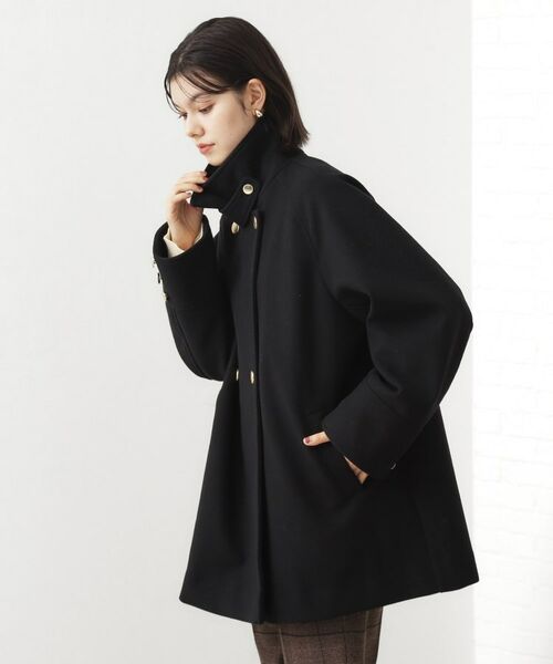 THE SHOP TK / ザ ショップ ティーケー その他アウター | クラシカルな装い ウールライクスタンドカラーコート | 詳細28