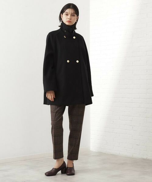 THE SHOP TK / ザ ショップ ティーケー その他アウター | クラシカルな装い ウールライクスタンドカラーコート | 詳細29