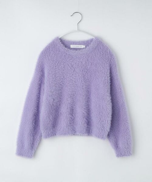 THE SHOP TK / ザ ショップ ティーケー ニット・セーター | 【130・150】フェザークルーネックニット | 詳細15