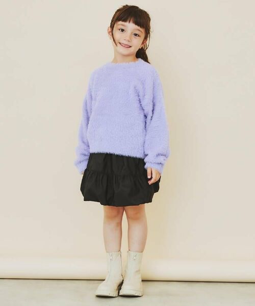 THE SHOP TK / ザ ショップ ティーケー ニット・セーター | 【130・150】フェザークルーネックニット | 詳細3