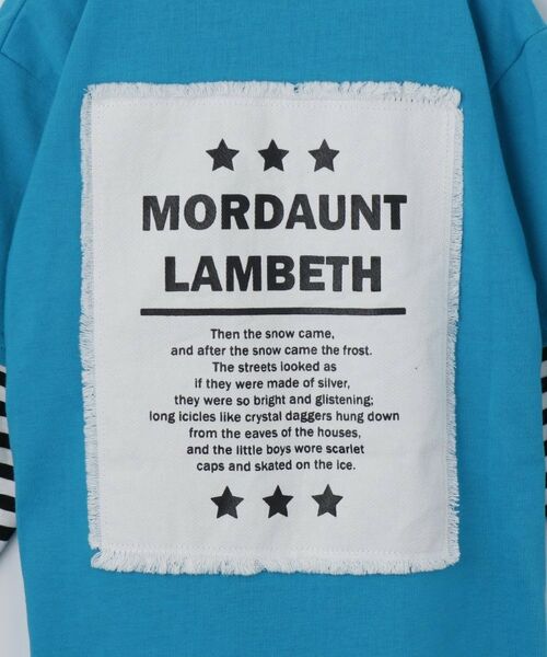 THE SHOP TK / ザ ショップ ティーケー Tシャツ | 【110－160】レイヤード風デニムアップリケロンTee | 詳細24