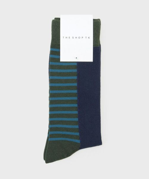 THE SHOP TK / ザ ショップ ティーケー ソックス | パネルデザインソックス | 詳細1