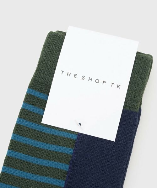 THE SHOP TK / ザ ショップ ティーケー ソックス | パネルデザインソックス | 詳細3