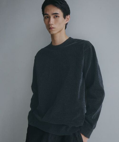 THE SHOP TK / ザ ショップ ティーケー ニット・セーター | 【触れるたびに心地良い】ライトモールニット　洗濯機OK/ユニセックスでおすすめ！ | 詳細1